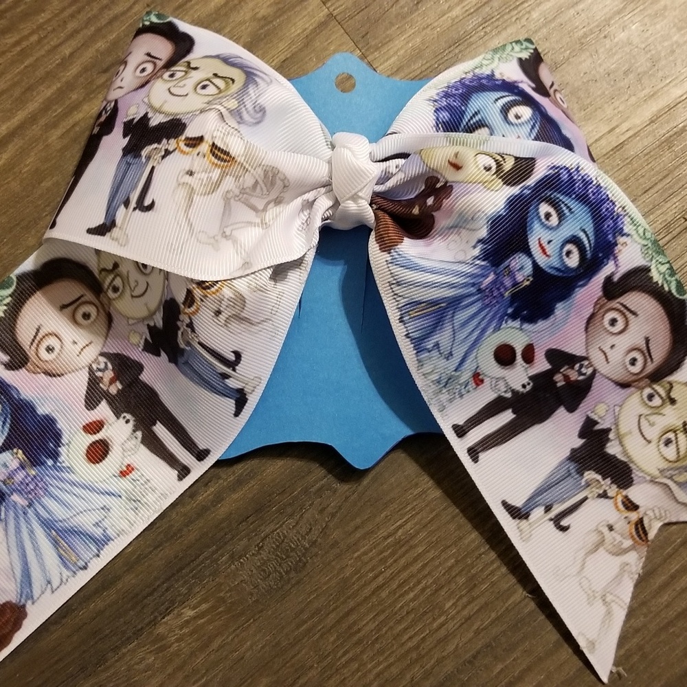 Corpse's bride cheer bow